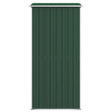 vidaXL Tuinschuur 192x108x223 cm gegalvaniseerd staal groen