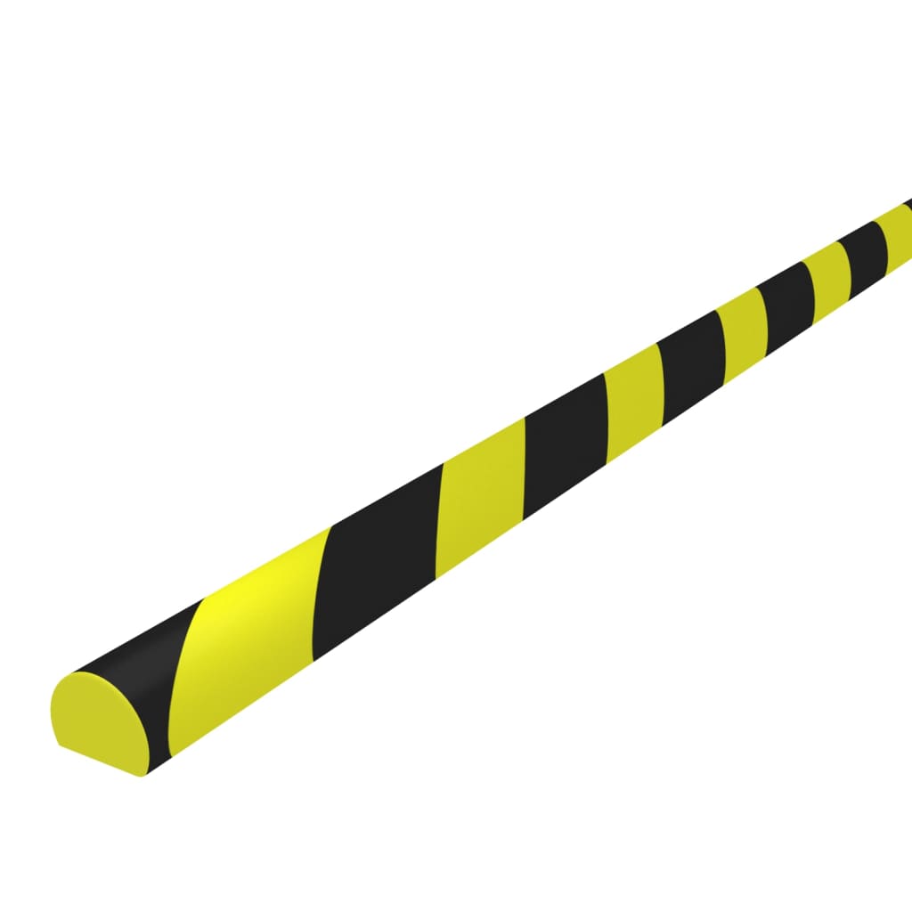 vidaXL Corner Protector 4x3x100 cm PU Yellow and Black