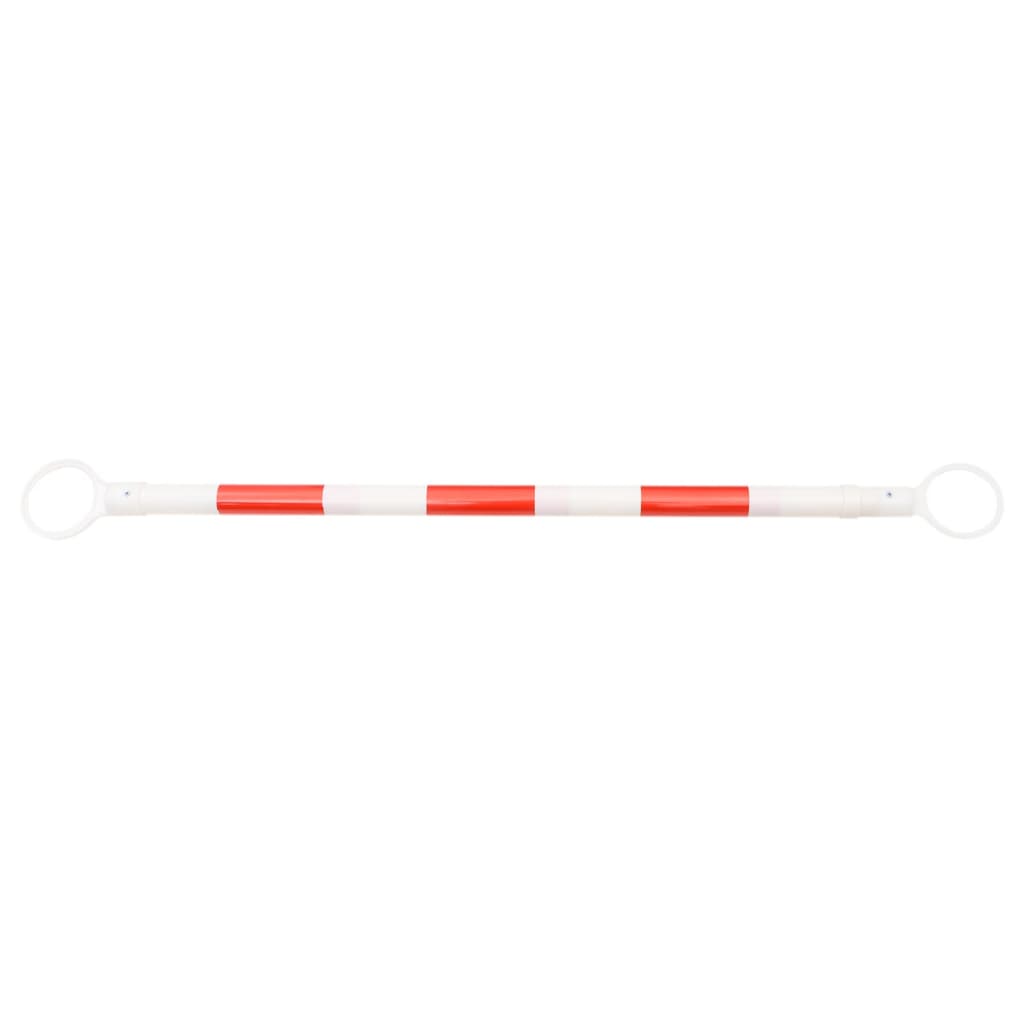 vidaXL Collapsible Pylon Poles 116-197 cm Plastic 2 pcs
