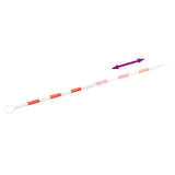 vidaXL Collapsible Pylon Poles 116-197 cm Plastic 2 pcs