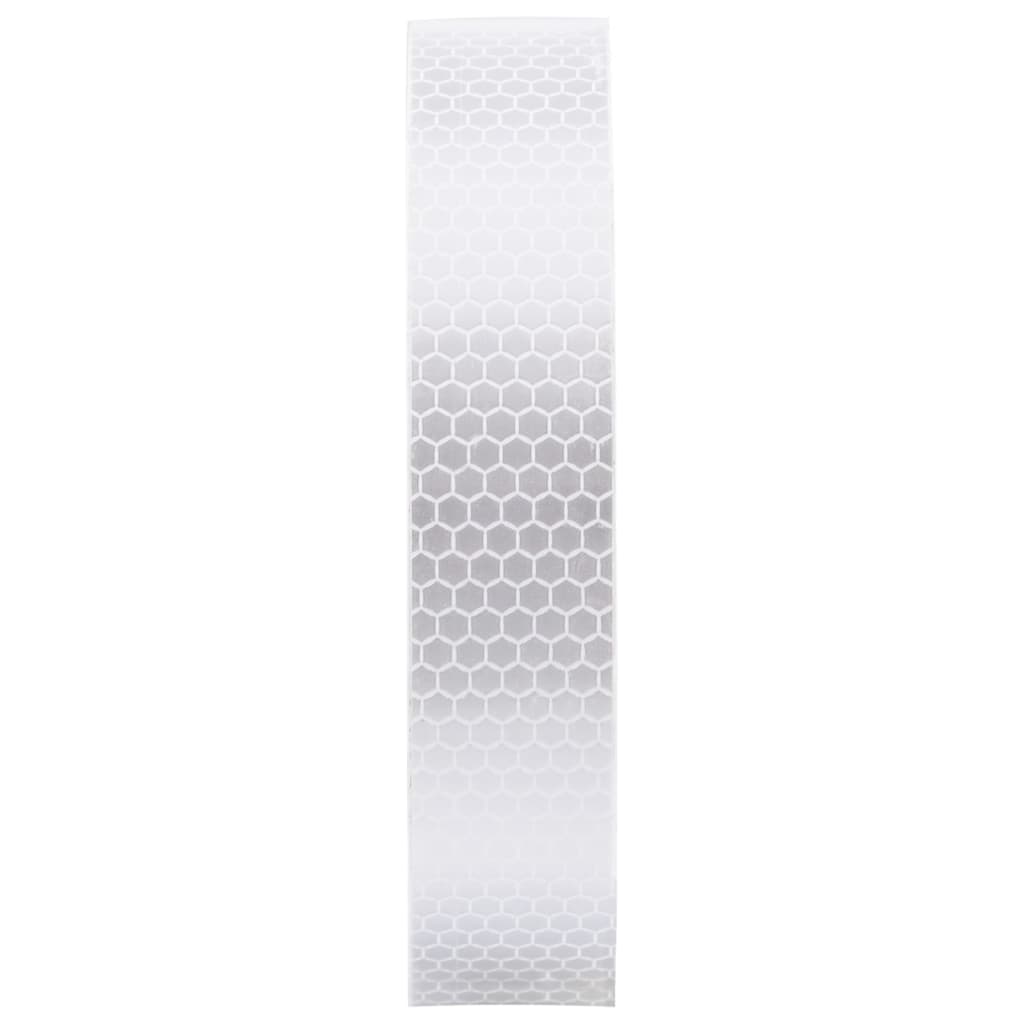vidaXL Reflective Tape 2.5 cm x 20 m PVC White
