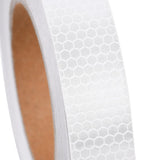 vidaXL Reflective Tape 2.5 cm x 20 m PVC White