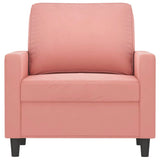 vidaXL Armchair 60 cm velvet dark grey