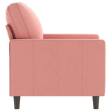 vidaXL Armchair 60 cm velvet dark grey