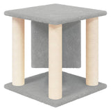 vidaXL Kattenmeubel met sisal krabpalen 37 cm crèmekleurig