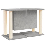 vidaXL Kattenmeubel met sisal krabpalen 50 cm lichtgrijs