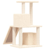 vidaXL Cat tree with sisal scratching posts 82 cm cream