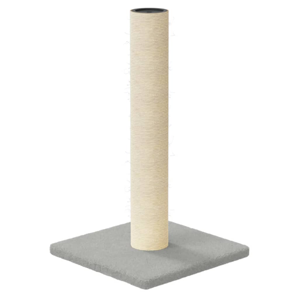 VidaXL Krabpaal 22x22x45 cm crèmekleurig