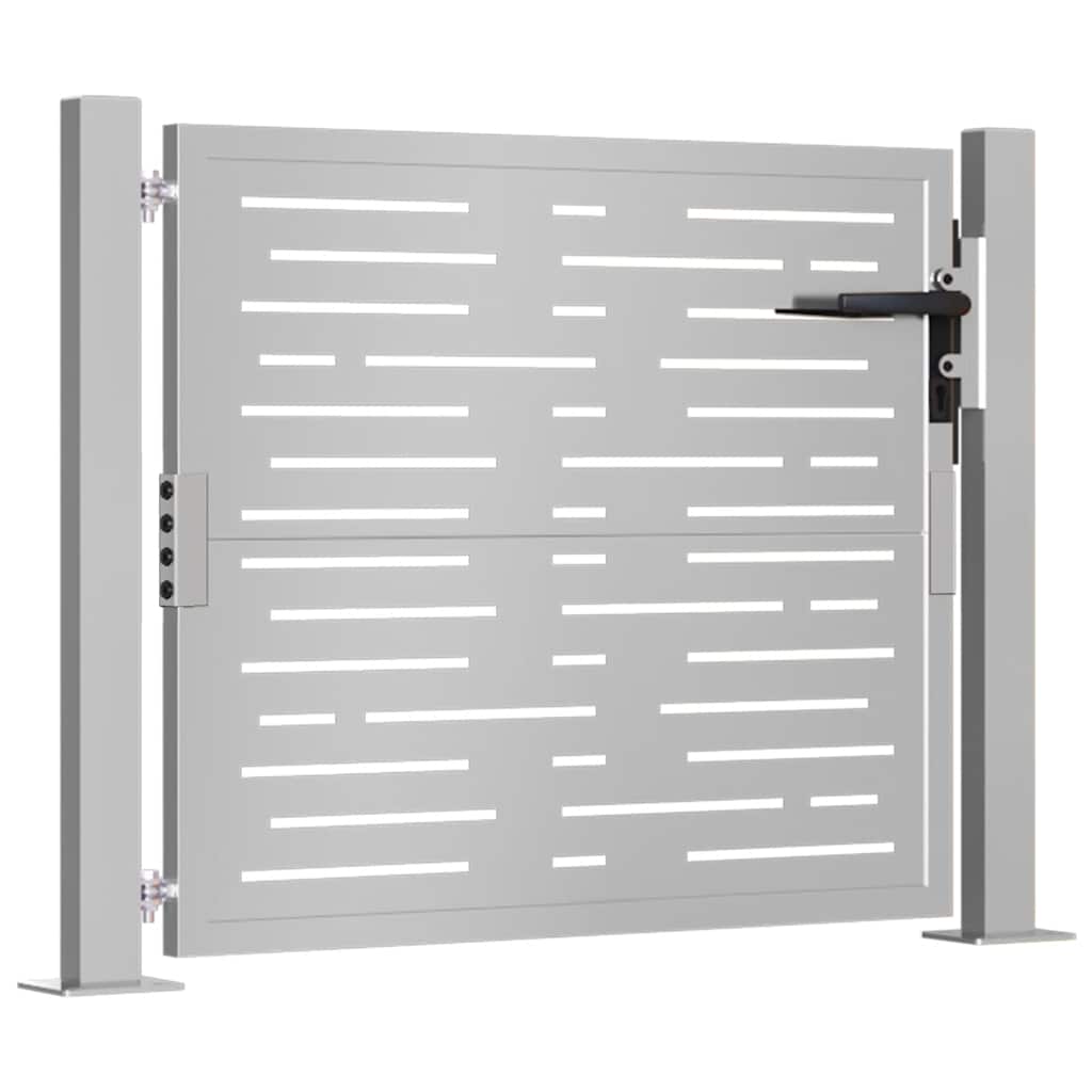 vidaXL Gate square 100x75 cm corten steel