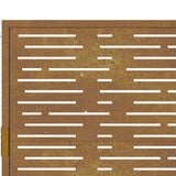 vidaXL Gate square 100x75 cm corten steel