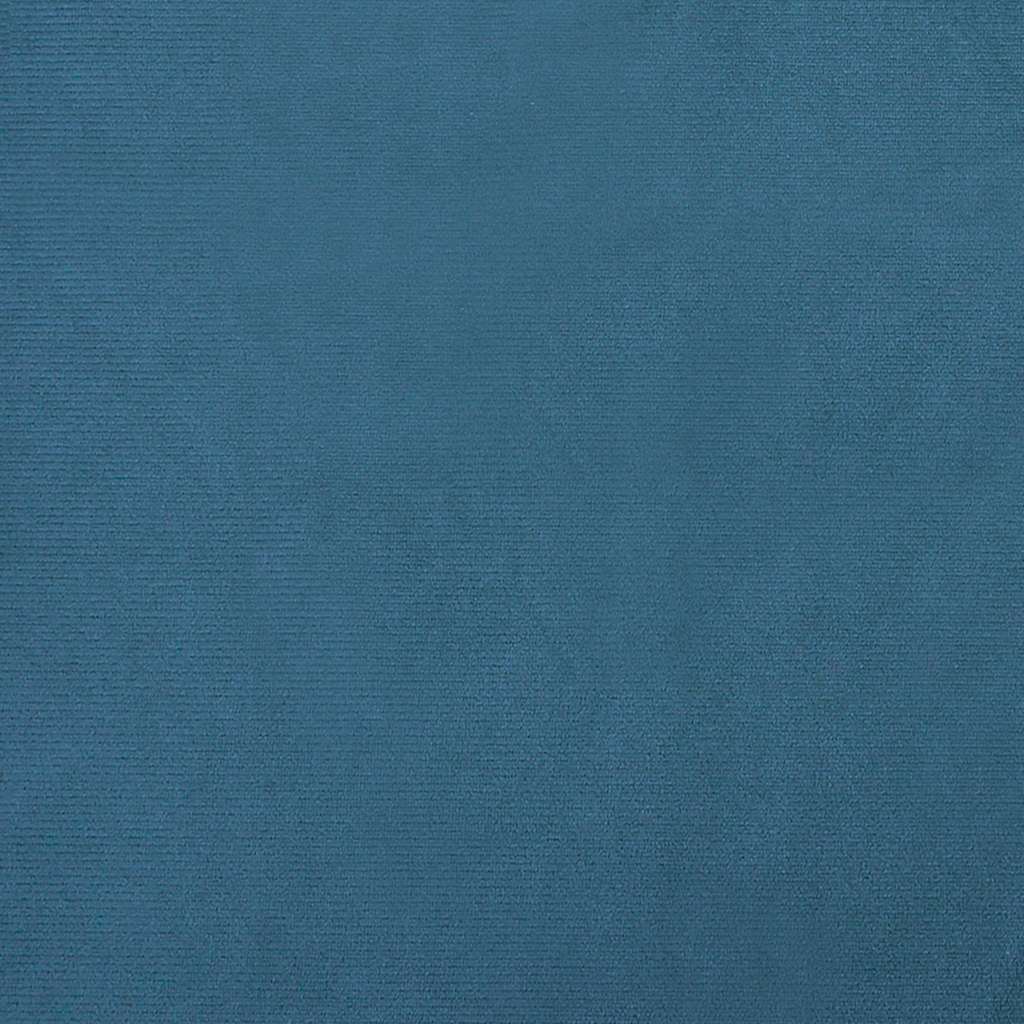 vidaXL Hondenmand met verlengstuk 100x50x30 cm fluweel blauw