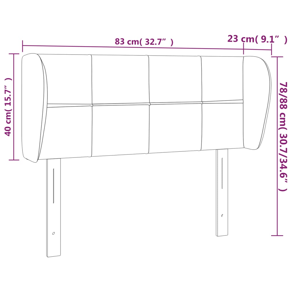 vidaXL Bord de toit avec randen 83x23x78/88 cm plaques d'éclairage