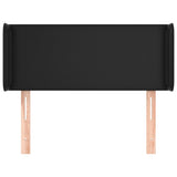 vidaXL Bord de toit avec randen 83x16x78/88 cm art noir