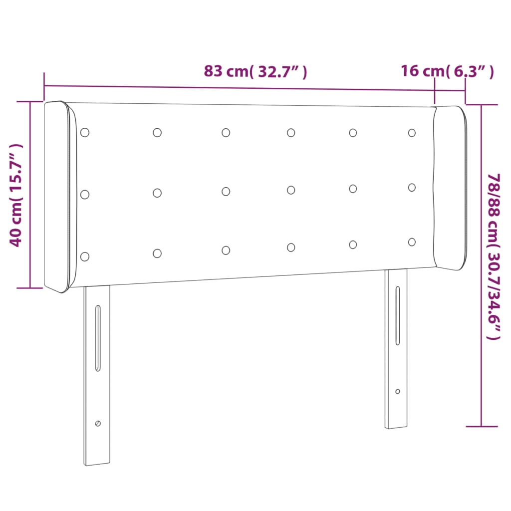 vidaXL Bord de toit avec randen 83x16x78/88 cm plaques de lumière