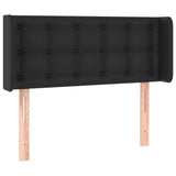 vidaXL Hoofdbord LED 83x16x78/88 cm kunstleer zwart