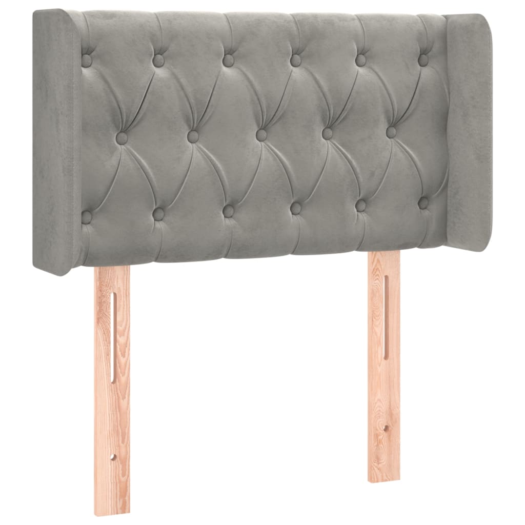 vidaXL Panneau de porte LED 83x16x78/88 cm poignées d'éclairage