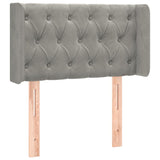 vidaXL Panneau de porte LED 83x16x78/88 cm poignées d'éclairage