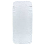 vidaXL Strandhanddoeken 4 st 400 g/m² 60x135 cm stof wit