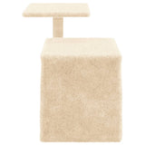 vidaXL Cat Tree with Sisal Scratching Posts 50.5 cm Cream