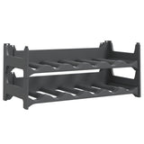 vidaXL Stackable 12-Bottle Wine Rack PP