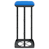 vidaXL Vuilniszakhouders 2 st 60 L PP zwart en blauw