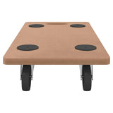 vidaXL Moving Dollies 2 pcs Rectangular Engineered Wood