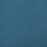 vidaXL Kinderbank met voetensteun 100x50x30 cm fluweel blauw