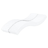 vidaXL Slaapbank met matras 90x200 cm kunstleer zwart