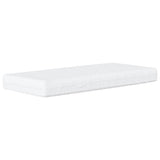 vidaXL Slaapbank met matras 90x200 cm kunstleer zwart