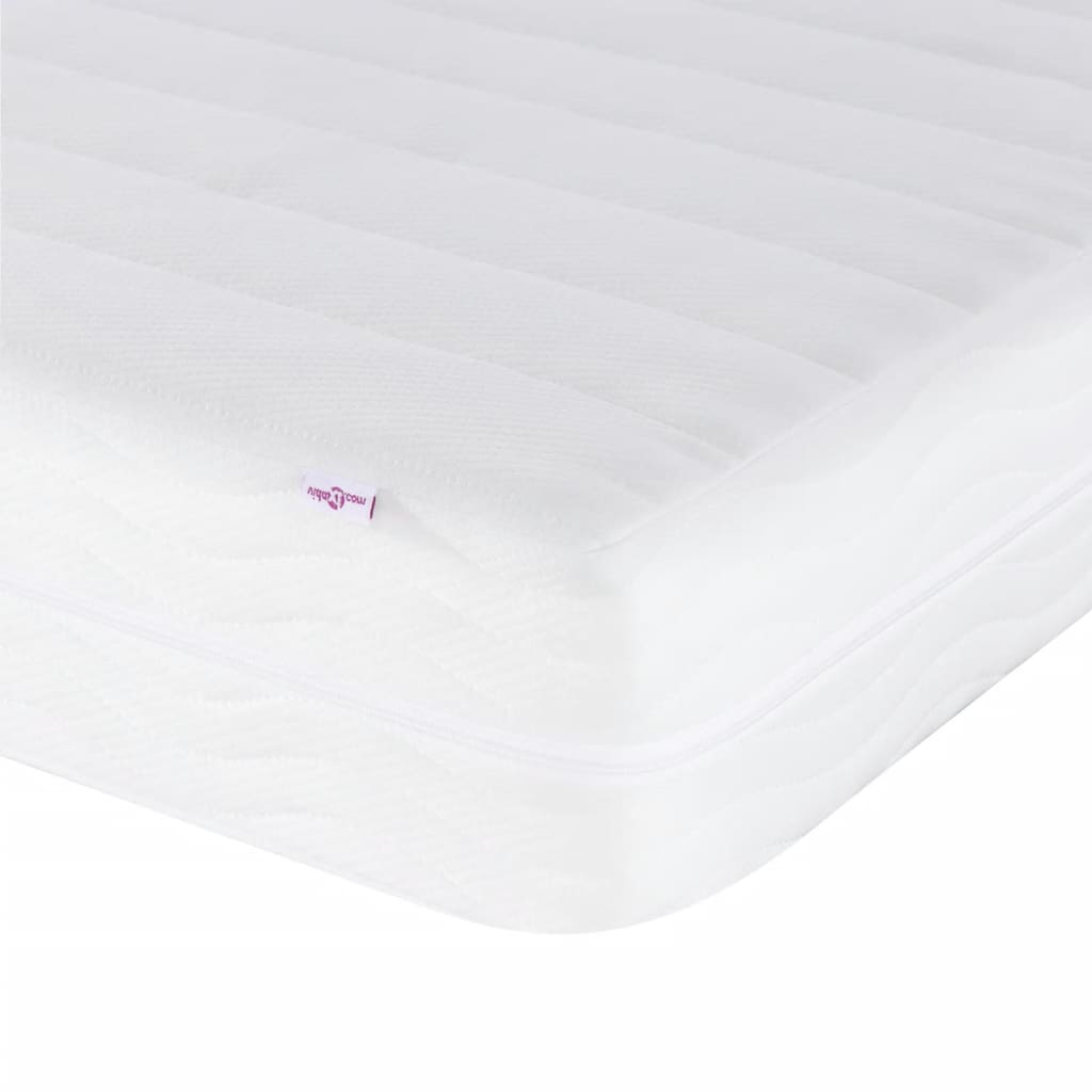 vidaXL Slaapbank met matras 90x200 cm kunstleer zwart