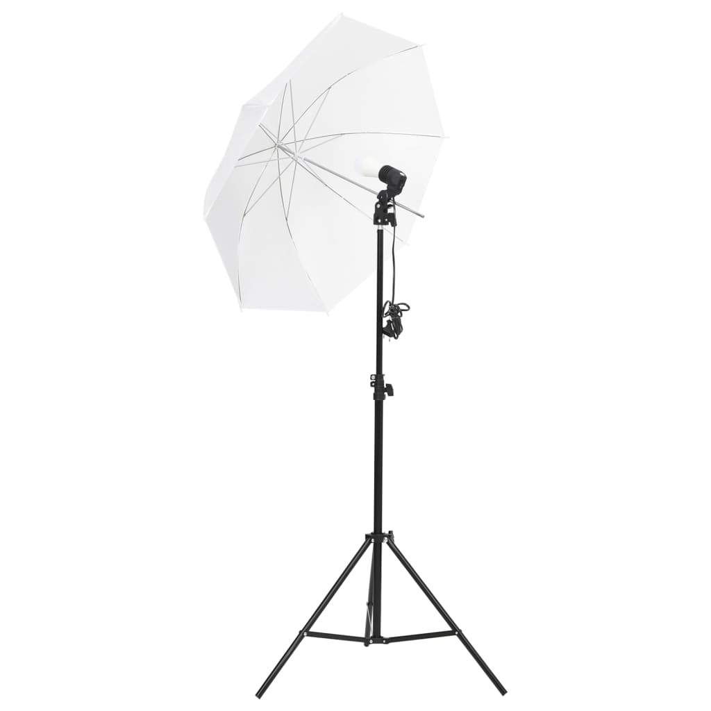 vidaXL Studio de photographie avec ensemble d'éclairage à côté d'un réflecteur