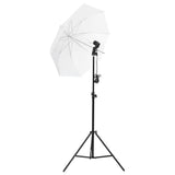 vidaXL Studio de photographie avec ensemble d'éclairage à côté d'un réflecteur