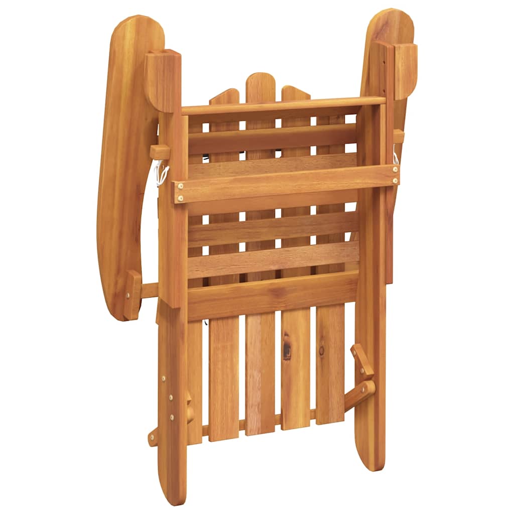 vidaXL Adirondack Garden Chairs 2 pcs Solid Acacia Wood