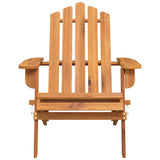 vidaXL Adirondack Garden Chairs 2 pcs Solid Acacia Wood