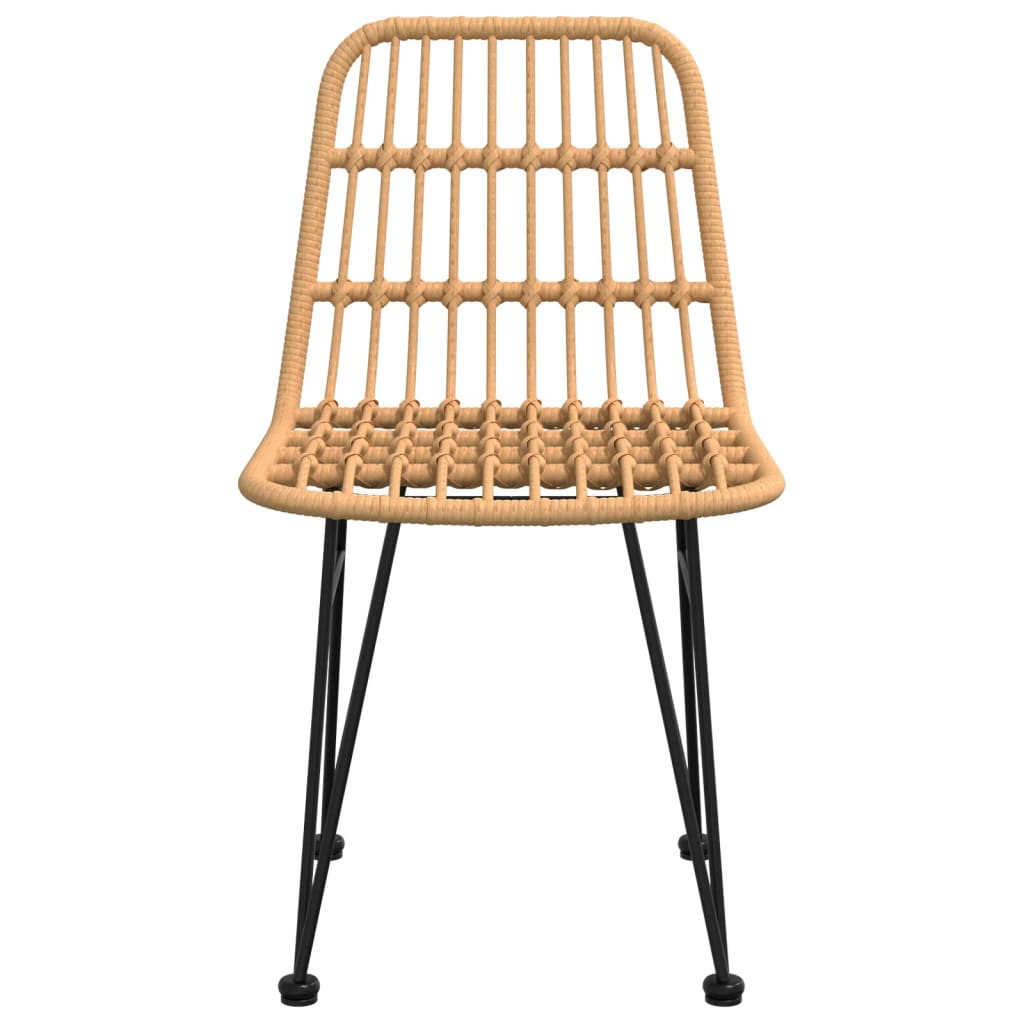 vidaXL Tuinstoelen 2 st 48x62 84 cm PE-rattan