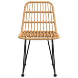 vidaXL Tuinstoelen 2 st 48x62 84 cm PE-rattan