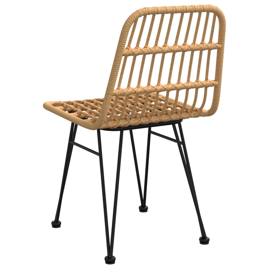 vidaXL Tuinstoelen 2 st 48x62 84 cm PE-rattan