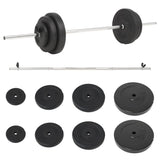 vidaXL Licol avec poids 60 kg