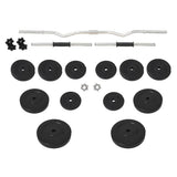 vidaXL Dumbbell Set with Weights 60 kg