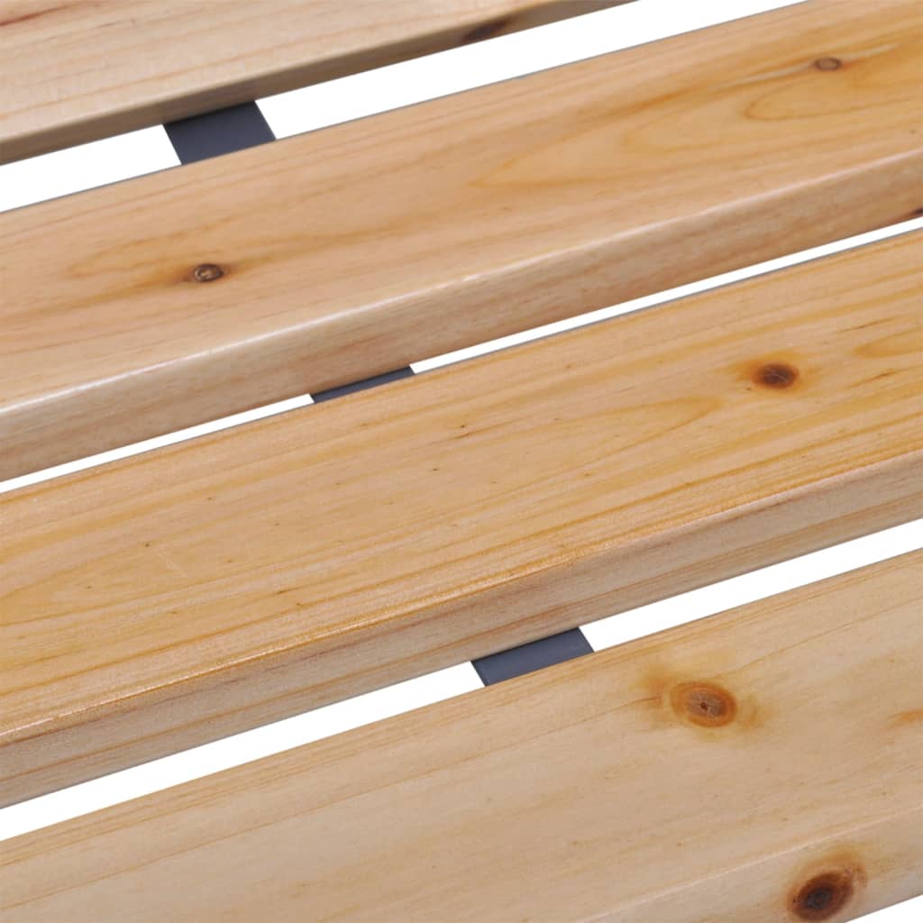 vidaXL Tuinbank 112 cm massief vurenhout