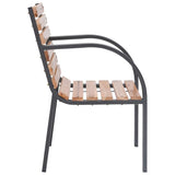 vidaXL Tuinstoelen 2 st massief vurenhout