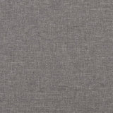 vidaXL Two-seater Sofa with Cushions 120 cm Fabric Dark Grey