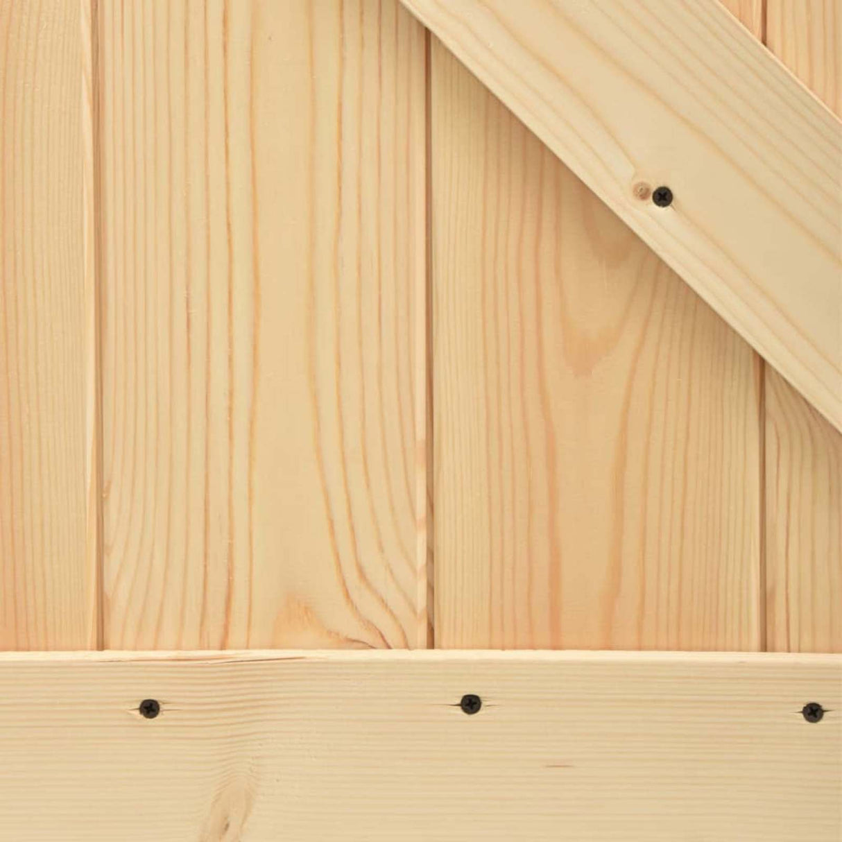 vidaXL Porte NARVIK Naturel 80 x 210 cm Pin Massif