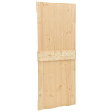 vidaXL Porte NARVIK Naturel 80 x 210 cm Pin Massif