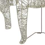 vidaXL Christmas Reindeer 4 pcs 80 LEDs Gold