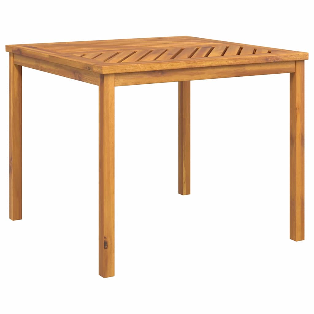 vidaXL Tuin Eettafel Set 3 pcs Bruin Massief Acacia Hout