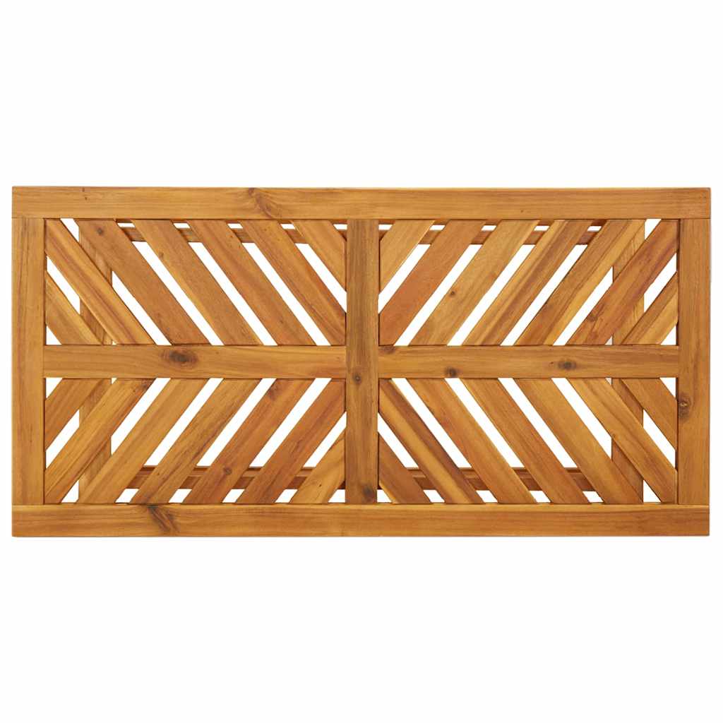 vidaXL Tuin loungeset 4 pcs Bruin Massief Acacia Hout