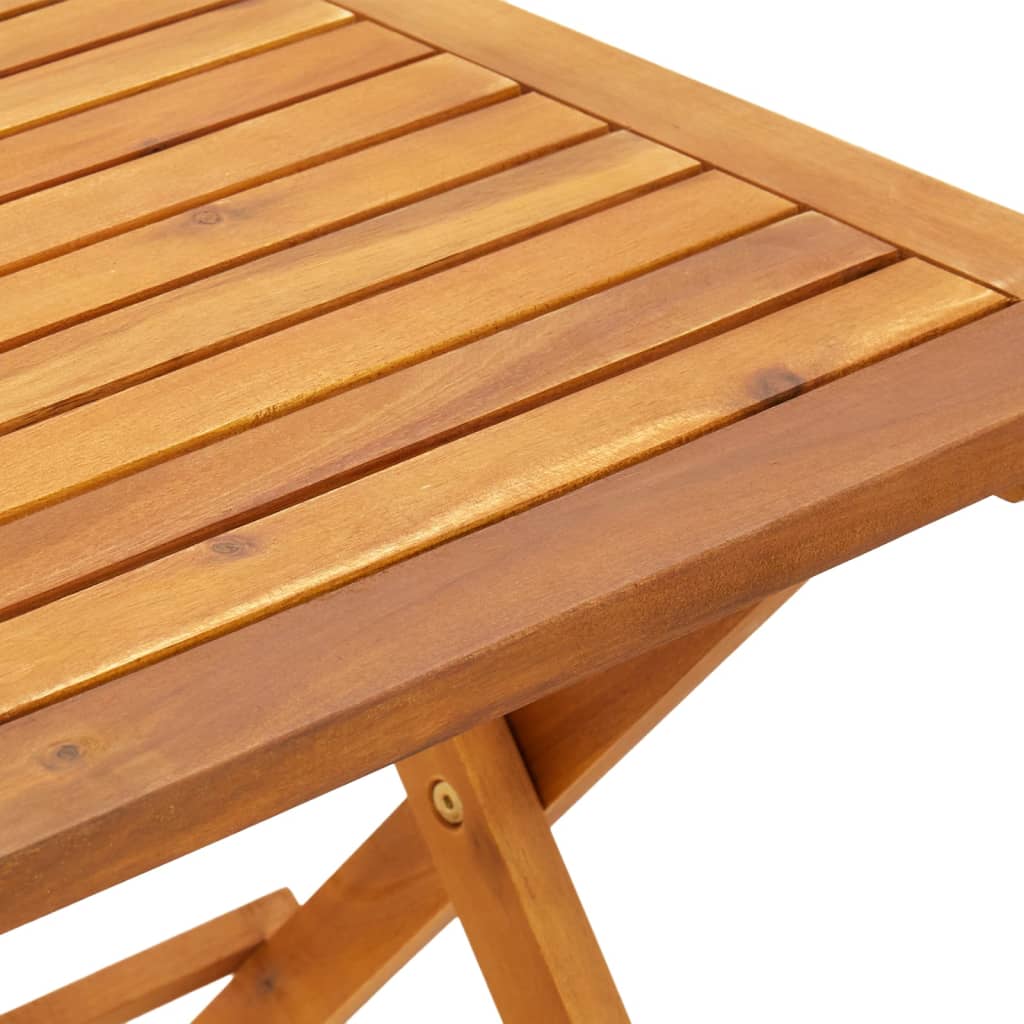 vidaXL Ensemble de salon 3 pièces poly rotin et acacia massif