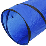 vidaXL Hondentunnel Ø 40 x 200 cm polyester blauw