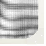 vidaXL Magnetic Fly Screen for Windows 80x140 cm White